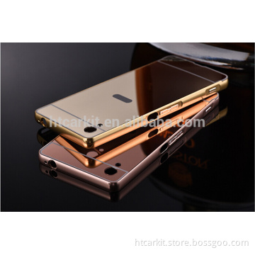 2016 New product case for sony xperia m5,back cover case for sony xperia z1,mirror case for sony z1
